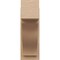 Ekena Millwork 8-in W x 18-in D x 22-in H Funston Block Rough Cedar Woodgrain TimberThane Outlooker, Primed Tan OUTUR080X18X22FST44RCPR - alternate 2